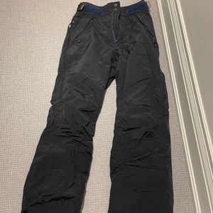 Bonfire Ski/Snowboard black pants Silver Series